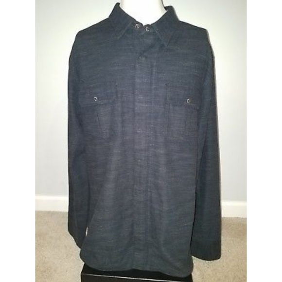 Harley-Davidson Other - Harley Davidson Denim Zip Button Down Shirt 2XL